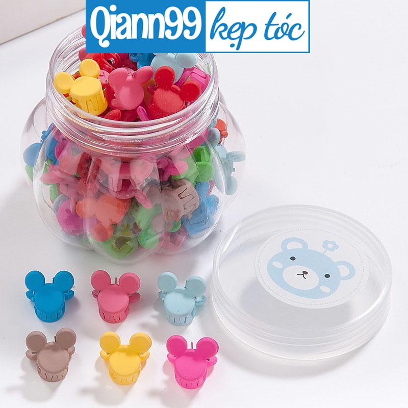 💓Kẹp Tóc Càng Cua Mini Hàn Quốc Dễ Thương Nhiều Màu Sắc Phụ Kiện Thời Trang Cho Nữ