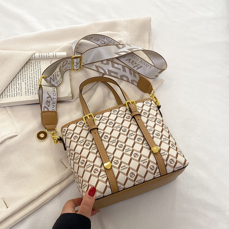 Túi tote Đeo Vai Cỡ Lớn Đính Đá Kim Cương Phong Cách retro Thời Trang Cao Cấp Cho Nữ