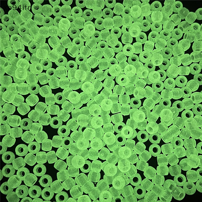 Set 100 Hạt Cườm Xỏ Lỗ Nhiều Màu Sắc Dùng Để Làm Đồ Trang Sức Thủ Công