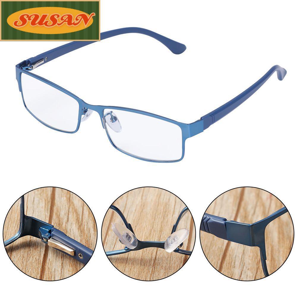 Kính đọc sách kinh doanh + 1.00 ~ + 4.0 Diopter Nhựa siêu nhẹ Kim loại hợp kim Titan Linh hoạt Chăm sóc thị giác di động