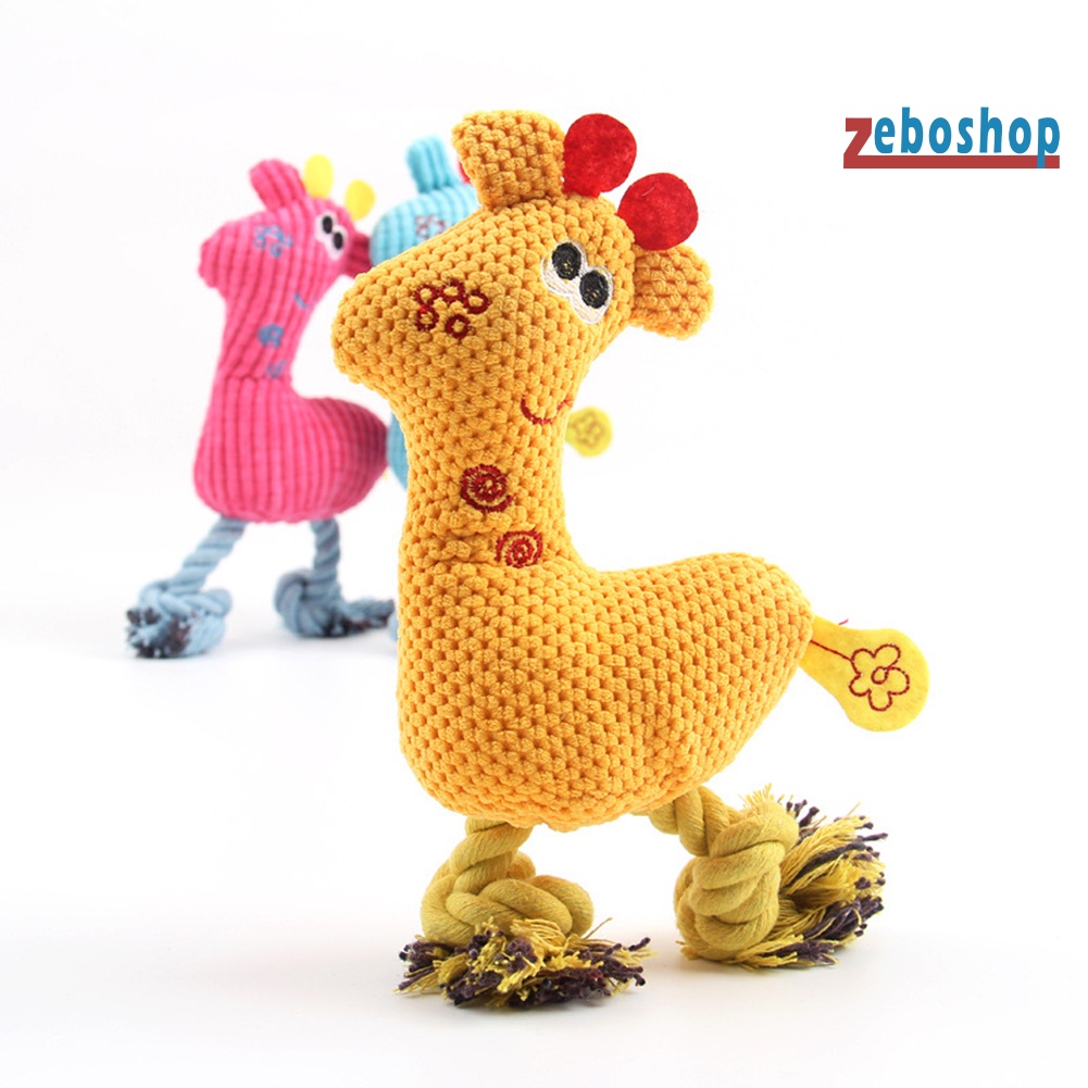 Đồ Chơi Hươu Nhồi Bông Có Âm Thanh Vui Nhộn Cho Thú Cưng