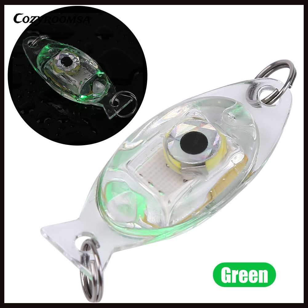 Mồi Giả Nhử Cá Mini Có Gắn Đèn Led