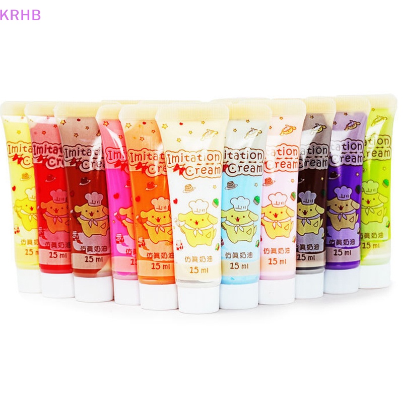 Ốp Điện Thoại Gel Đất Sét Mềm 15ML Dùng Để Làm Đồ Thủ Công Trang Trí Mới