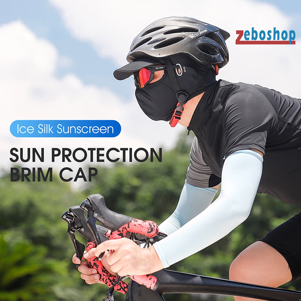 Zeboshop Mũ Trùm Đầu Chống Nắng Chống Bụi Thấm Hút Mồ Hôi Độ Co Giãn Cao Thích Hợp Cho Các Hoạt Động Ngoài Trời