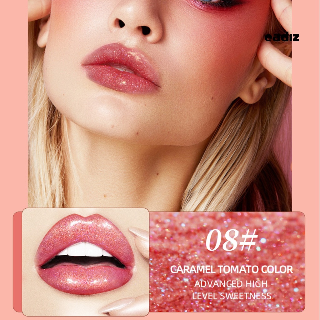 Hộp 9 Thỏi Son Kem 2.1g Ánh Ngọc Trai Lấp Lánh Mềm Mịn Dễ Lên Màu Dưỡng Ẩm