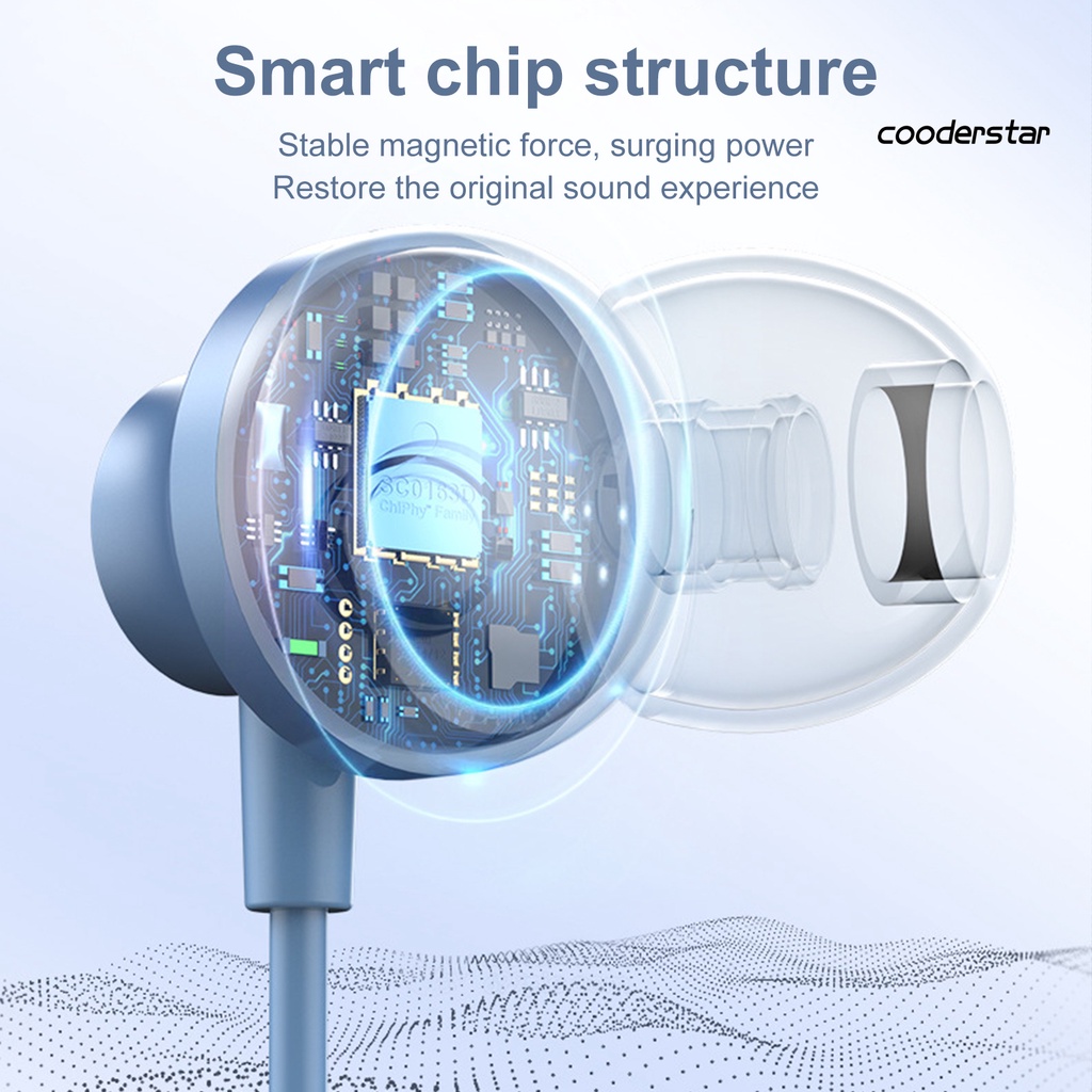 (Coood) Tai Nghe Có Dây 3.5mm Giảm Tiếng Ồn HD Có Thể Gọi Điện Thoại Di Động An Toàn