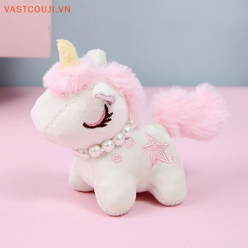 Móc Khóa Kỳ Lân Nhồi Bông Nhiều Màu Dễ Thương