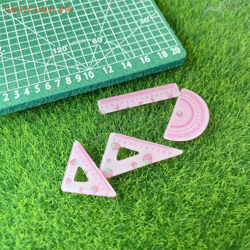 Set 5 Thước Đo Kỹ Thuật Số Bằng Nhựa Cho Nhà Búp Bê