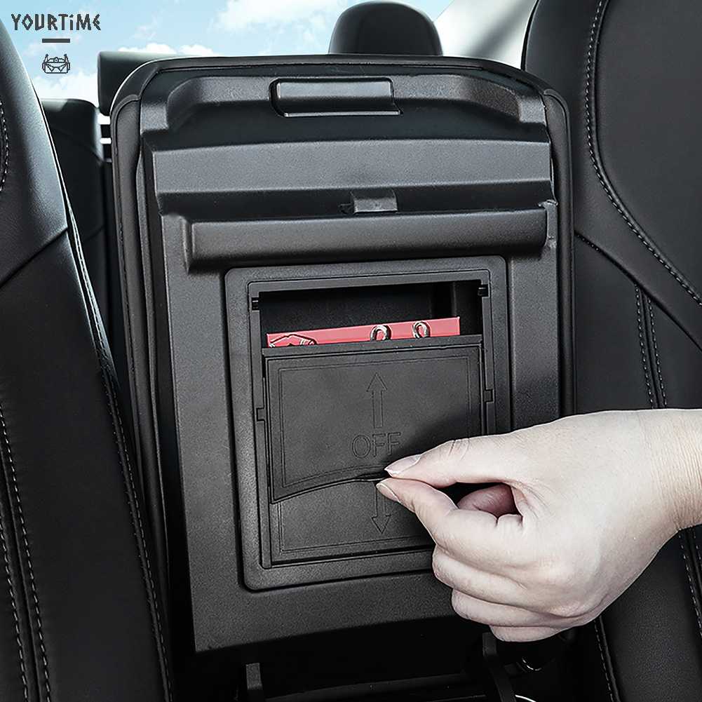 Hộp Đựng Vật Dụng Bệ Tì Tay Cho Tesla Model 3 Y 2016-2021