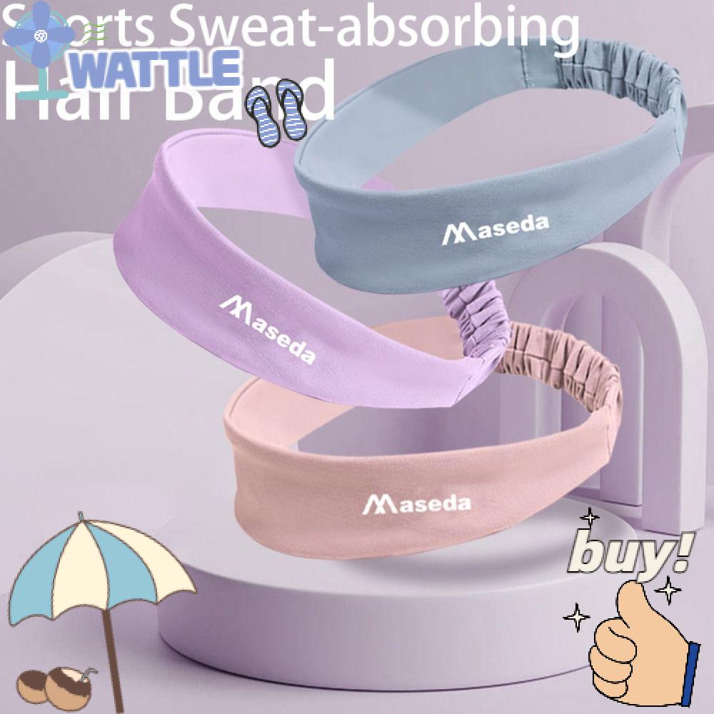 Băng Cài Đầu Thể Thao Gọn Nhẹ Co Giãn Thấm Hút Mồ Hôi Cho Nữ