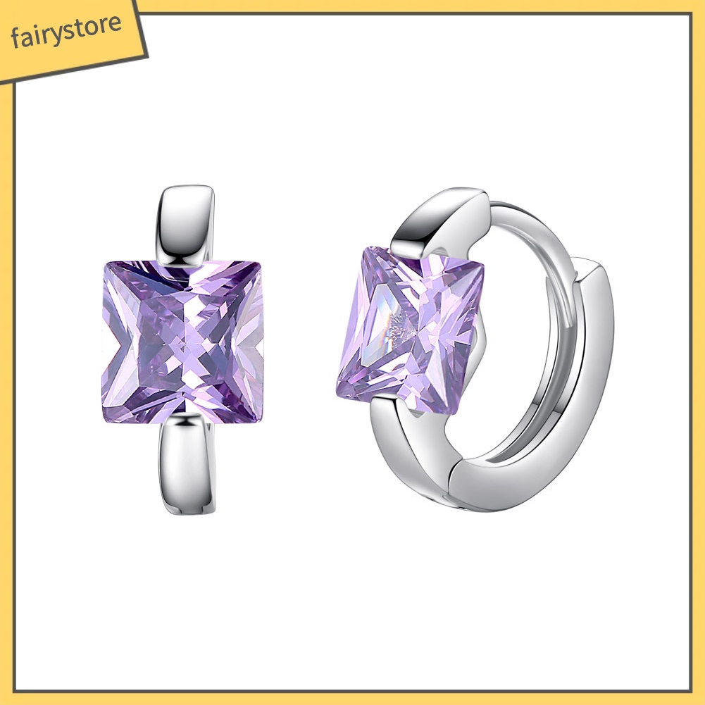 Bông Tai Đính Đá Zircon Thời Trang Dành Cho Nữ