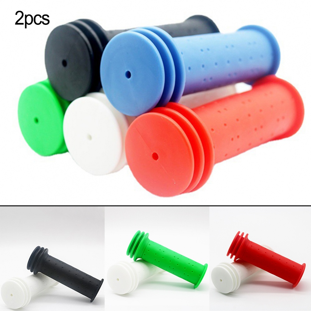 2 Vỏ Bọc Tay Lái Xe Đạp Bằng Cao Su Chống Trượt Dày 22mm