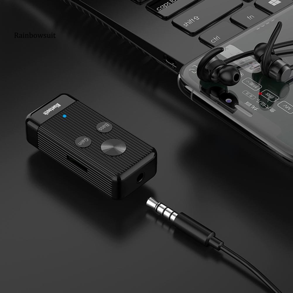 Thiết Bị Nhận Tín Hiệu Âm Thanh Bluetooth 5.0 EDR X8 Di Động Tiện Dụng Cho Xe Hơi