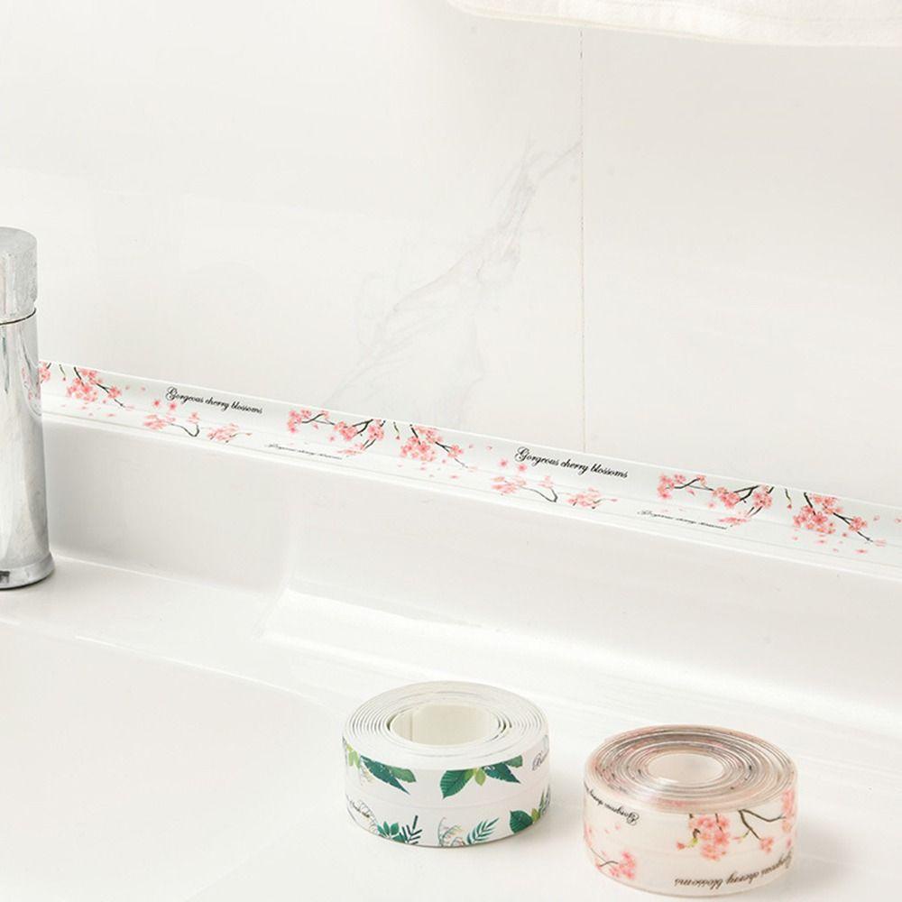 MUVAKO Cuộn Băng Keo PVC Dán Viền Bồn Rửa Chén Chống Nước