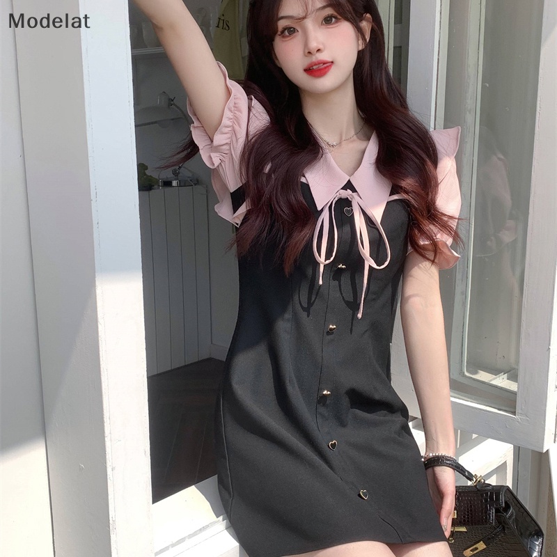 Mfc Đầm Công Sở Phong Cách Preppy Cổ Điển Đáng Yêu Cho Nữ