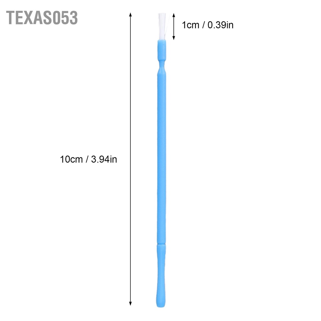 Texas053 100 cái Cọ kẻ mắt dùng một lần Mẹo mềm linh hoạt Dụng cụ bôi son môi trang điểm