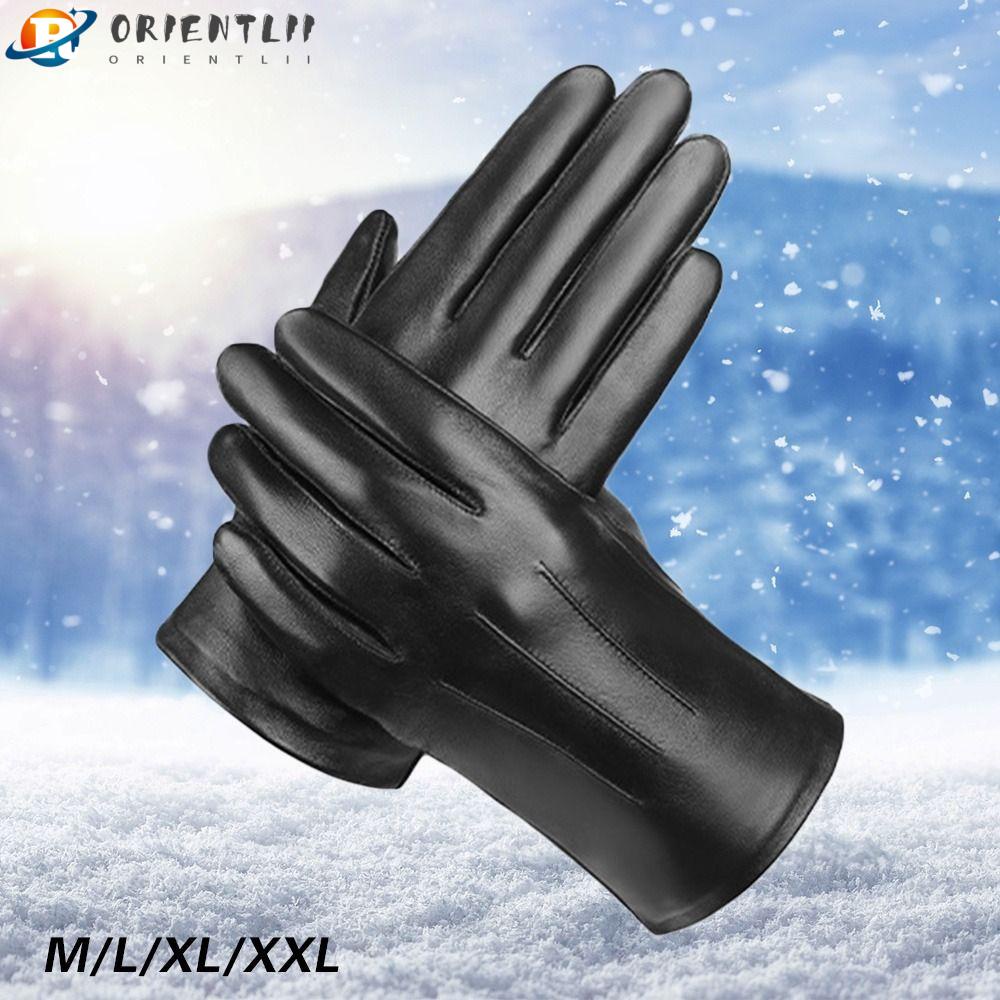 Găng Tay Da Lái Xe Giữ Ấm Chống Thấm Nước Hiệu Quả