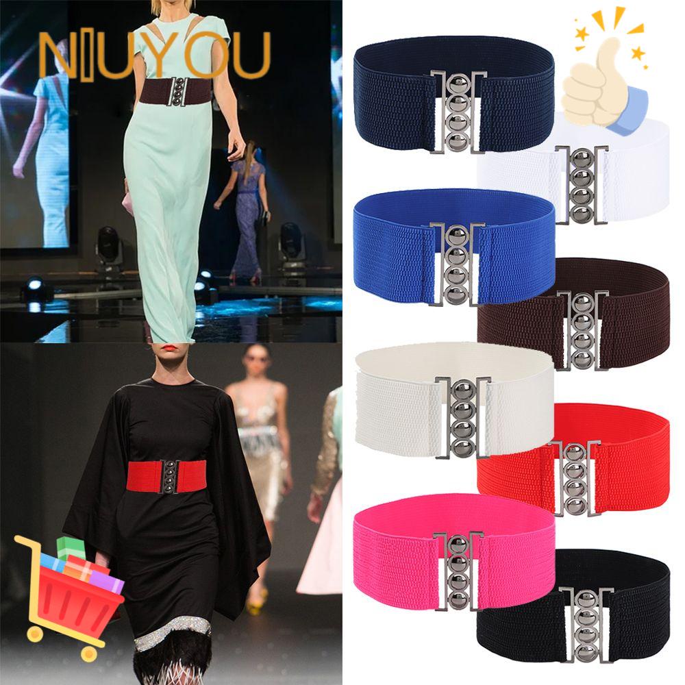 Thắt Lưng Bản Rộng Co Giãn Thời Trang Cho Nữ