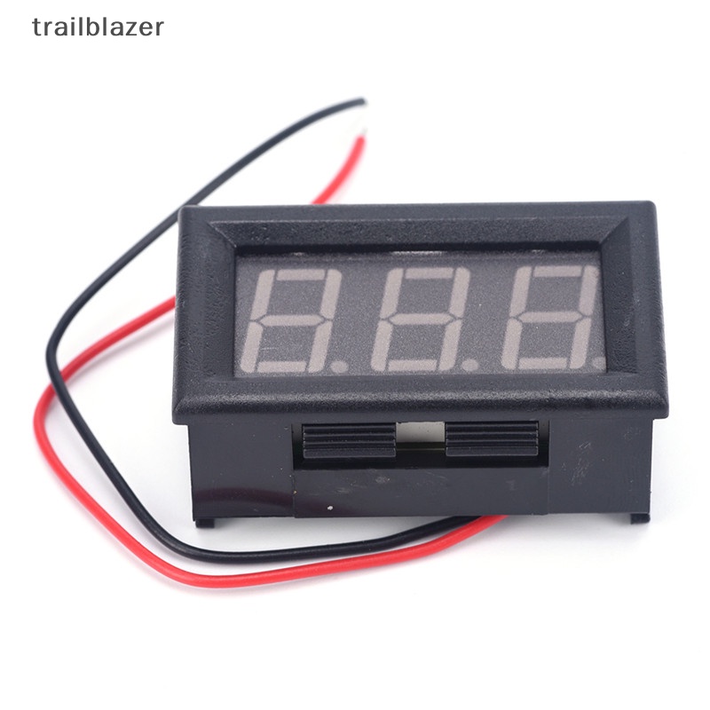 Vôn Kế Điện Tử Mini DC 0-30V Chuyên Dụng Cho Xe Hơi