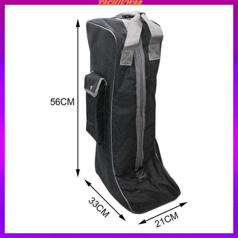 [Tachiuwa2] Túi Đựng Giày Bốt Thể Thao Dài Bền Equestrian Sắp Xếp Gọn Gàng Cho Hoạt Động Ngoà