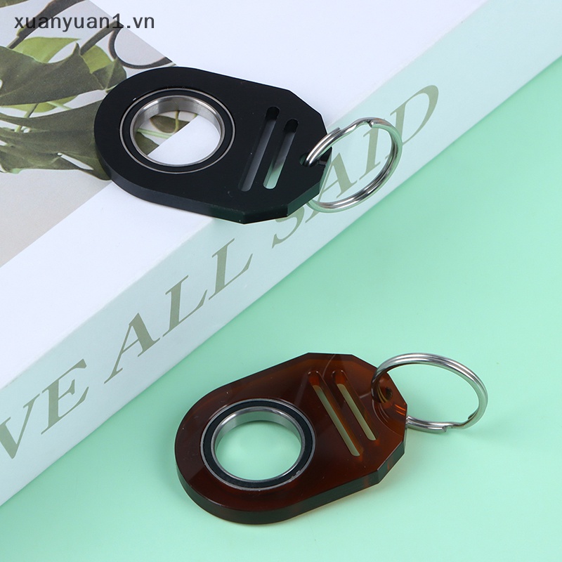 Móc Khóa Dạng Con Quay Đồ Chơi Spinner Bằng Kim Loại Giúp Giảm Căng Thẳng