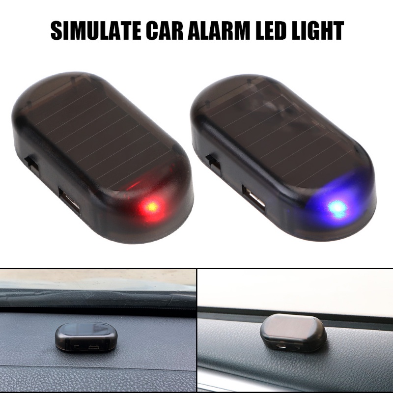 Đèn LED Giả Cảnh Báo Chống Trộm Sử Dụng Năng Lượng Mặt Trời