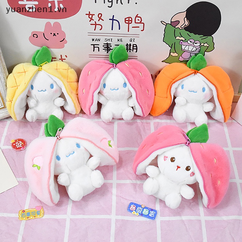 Thỏ Nhồi Bông 15cm Xinh Xắn Đáng Yêu