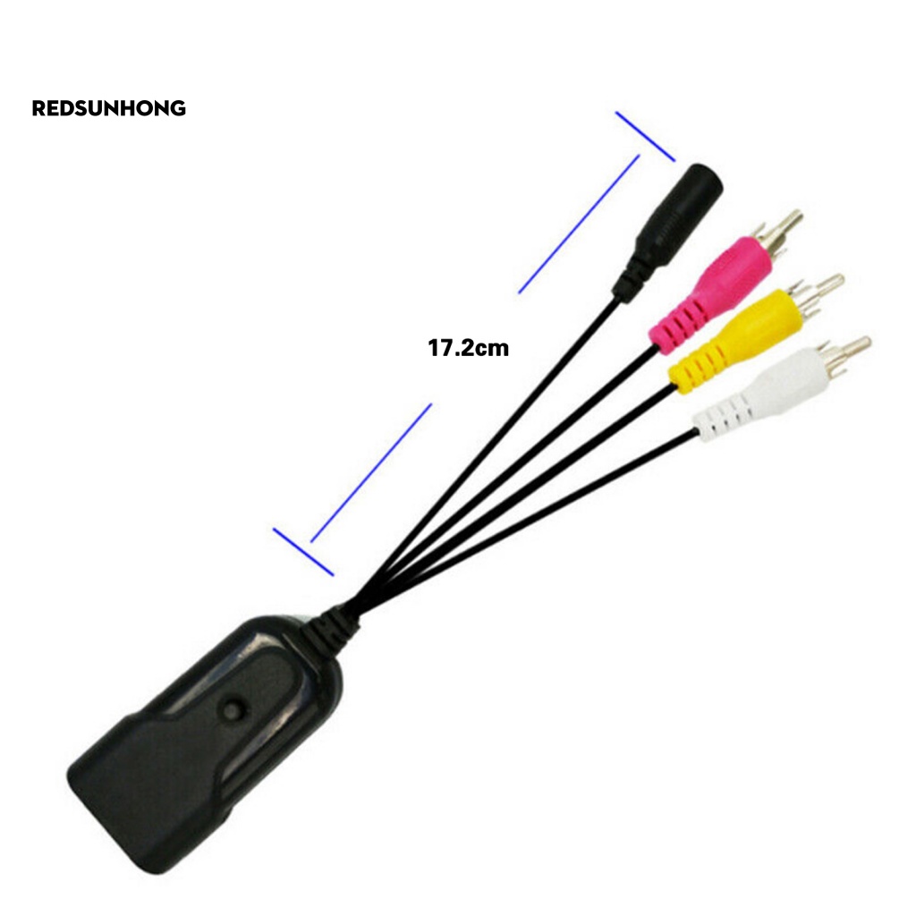 Bộ Thiết Bị Chuyển Đổi Âm Thanh 1 Trong 4 Đầu HDMI Sang AV / RCA Chuyên Dụng Cho Văn Phòng