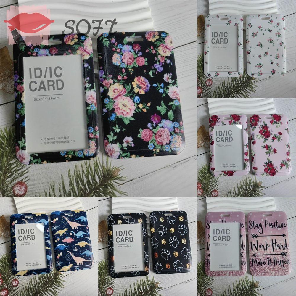 Ví Đựng Thẻ ID / Danh Thiếp Họa Tiết Hoạt Hình Cho Nam Nữ