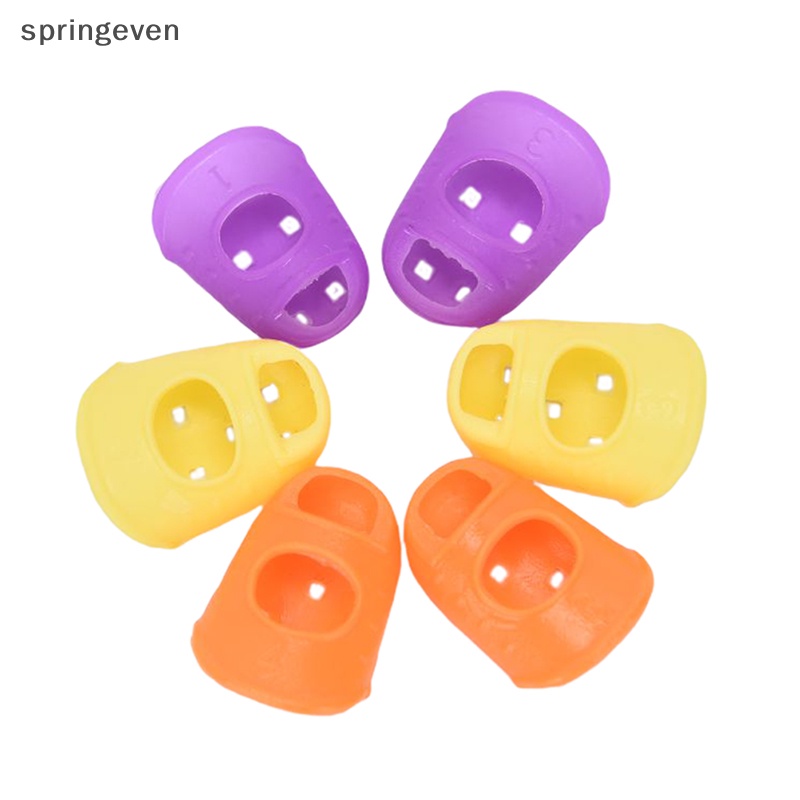 Bộ 4 Miếng Silicone Bọc Đầu Ngón Tay Hỗ Trợ Chơi Guitar