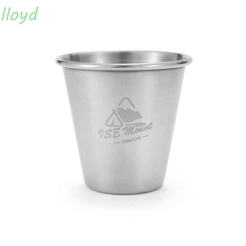 Cốc Uống Trà / Cà Phê Bằng Thép Không Gỉ Thiết Kế Độc Đáo Tiện Dụng Mang Theo Du Lịch