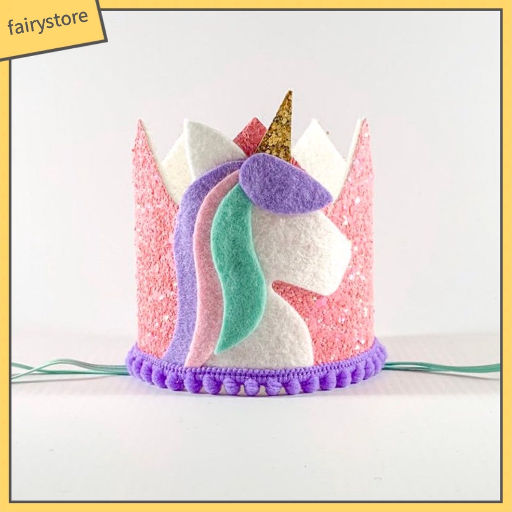 [FRO] Mũ Sinh Nhật Chống Biến Dạng Nhiều Màu Sắc Có Thể Điều Chỉnh Và Tái Sử Dụng