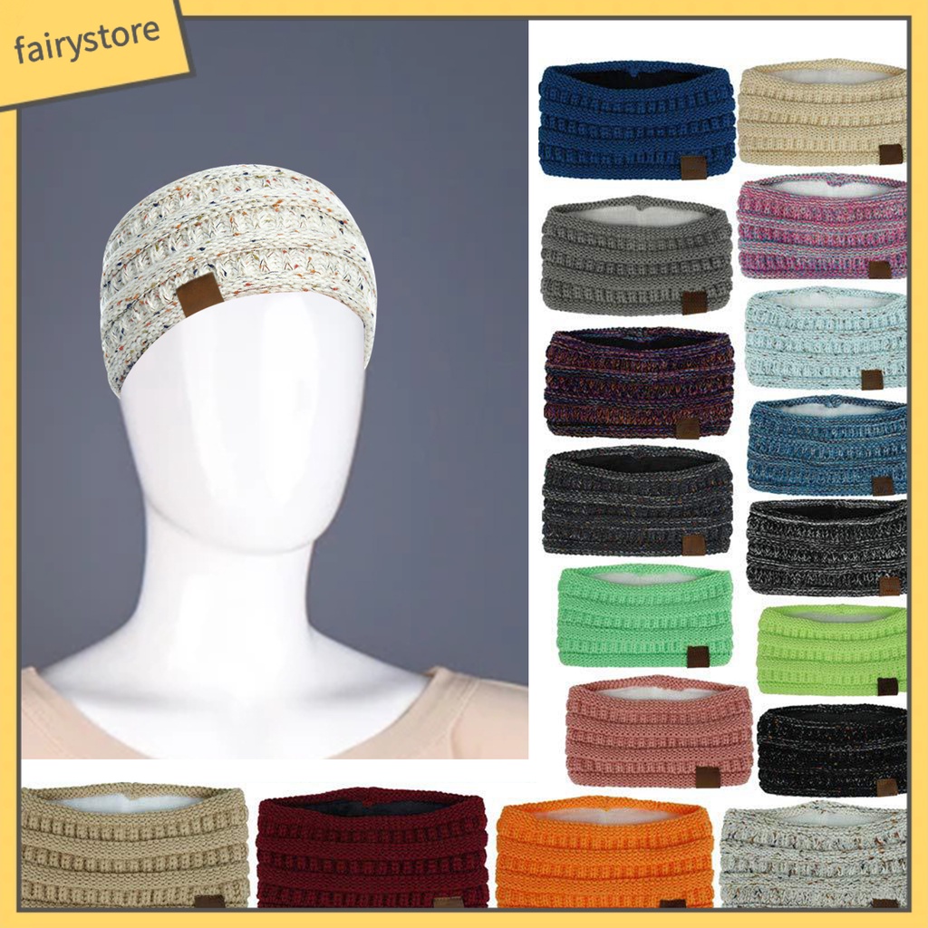 Băng Đô Dệt Kim Giữ Ấm Thân Thiện Với Môi Trường Cho Nữ