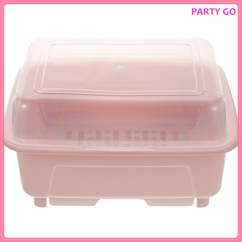 Khay Nhựa Pp 33X26X18CM Để Ráo Nước Chén Dĩa Tiện Dụng