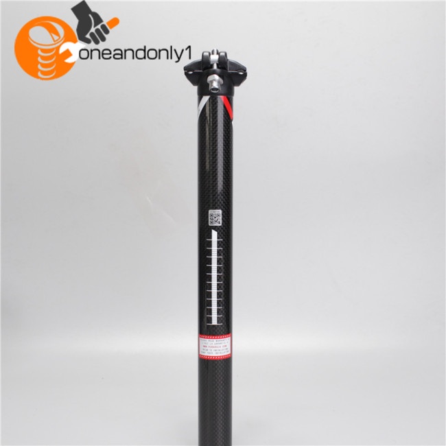 Ống Đỡ Yên Xe Đạp Leo Núi Bằng Sợi Carbon Siêu Nhẹ Kích Thước 27.2 30.8 31.6mm