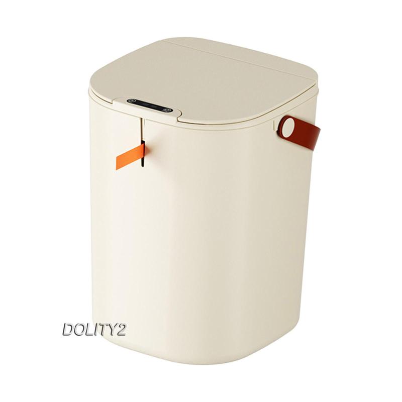 [Dolity2] Thùng Rác Cảm Ứng Thông Minh 20L Không Cần Chạm Có Nắp Cho Nhà Bếp