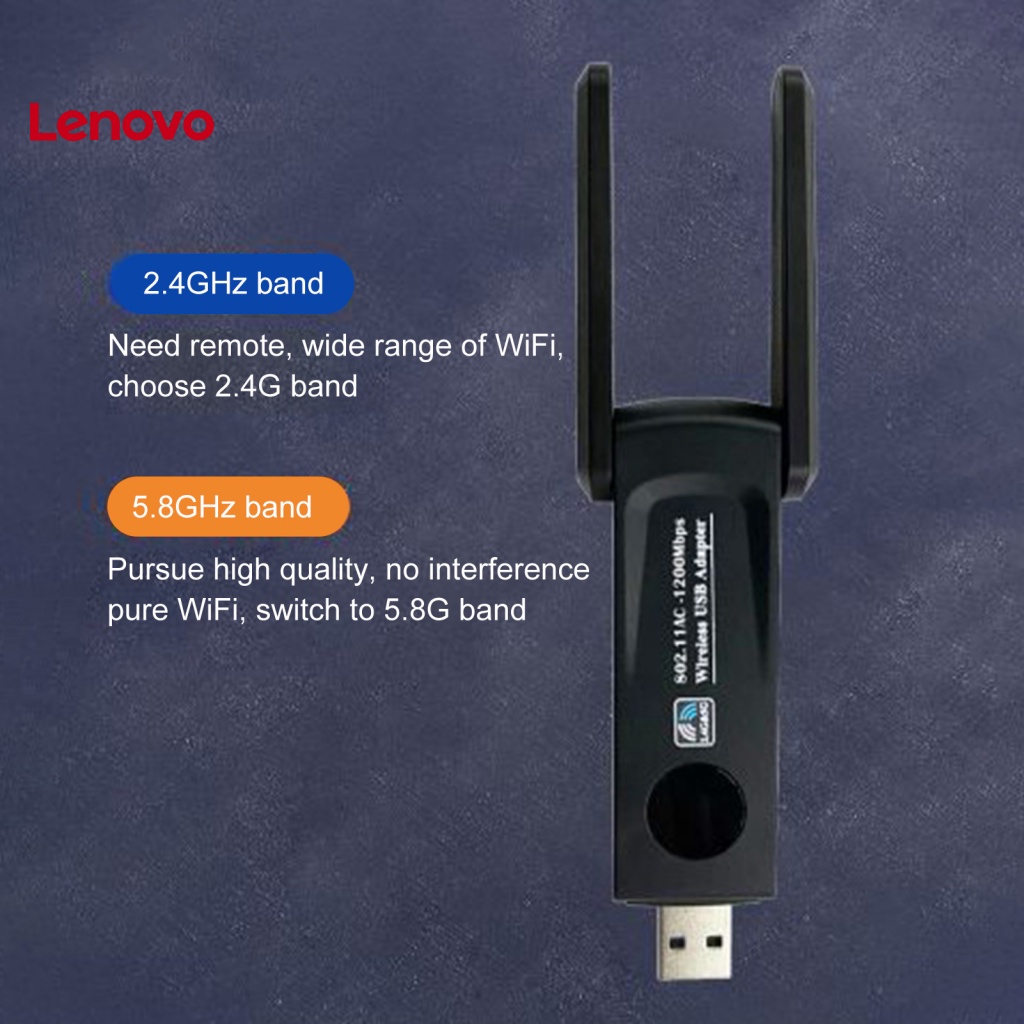 Usb WiFi Mini Tốc Độ Cao Kết Nối Nhanh 2.4G / 5G Giao Diện USB 3.0 Hình Hoa Hướng Dương