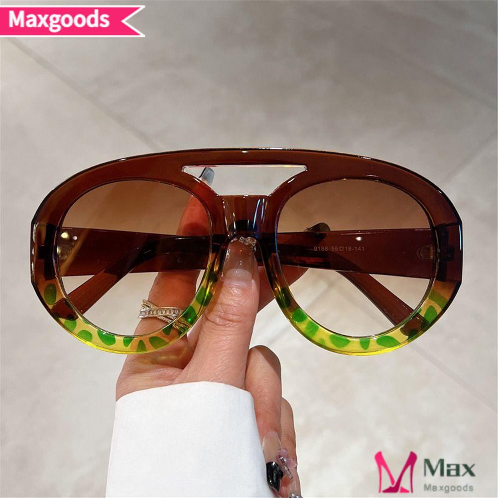 Kính Mát Tròn Oversize Chống Tia UV400