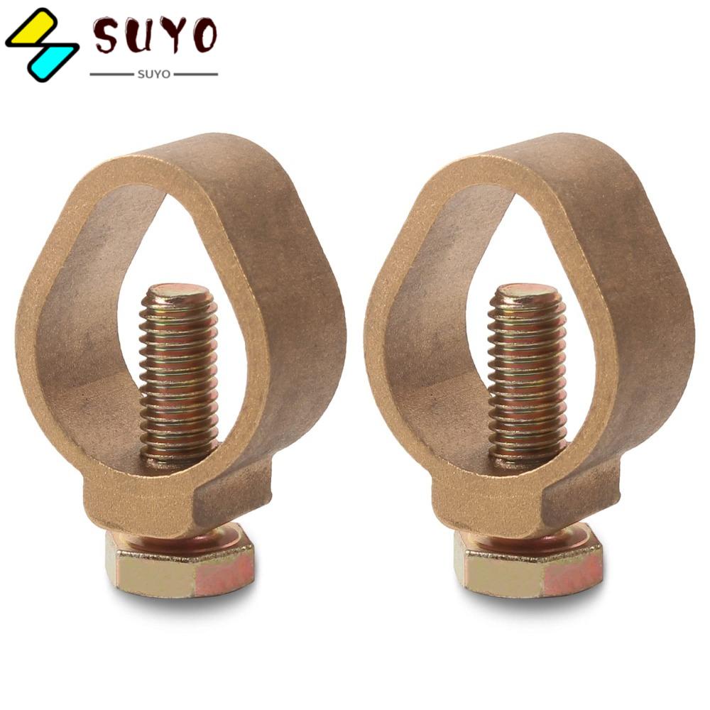 Bộ 2 Kẹp Cố Định Dây Cáp Hình Chữ A Bằng Đồng Thau