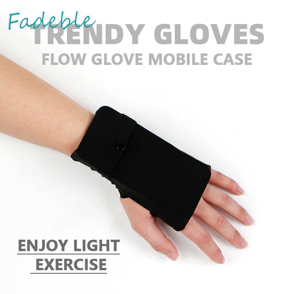 Túi Đựng Điện Thoại Đeo Cánh Tay Co Giãn Thoáng Khí Chống Trộm Khi Chơi Thể Thao Ngoài Trời