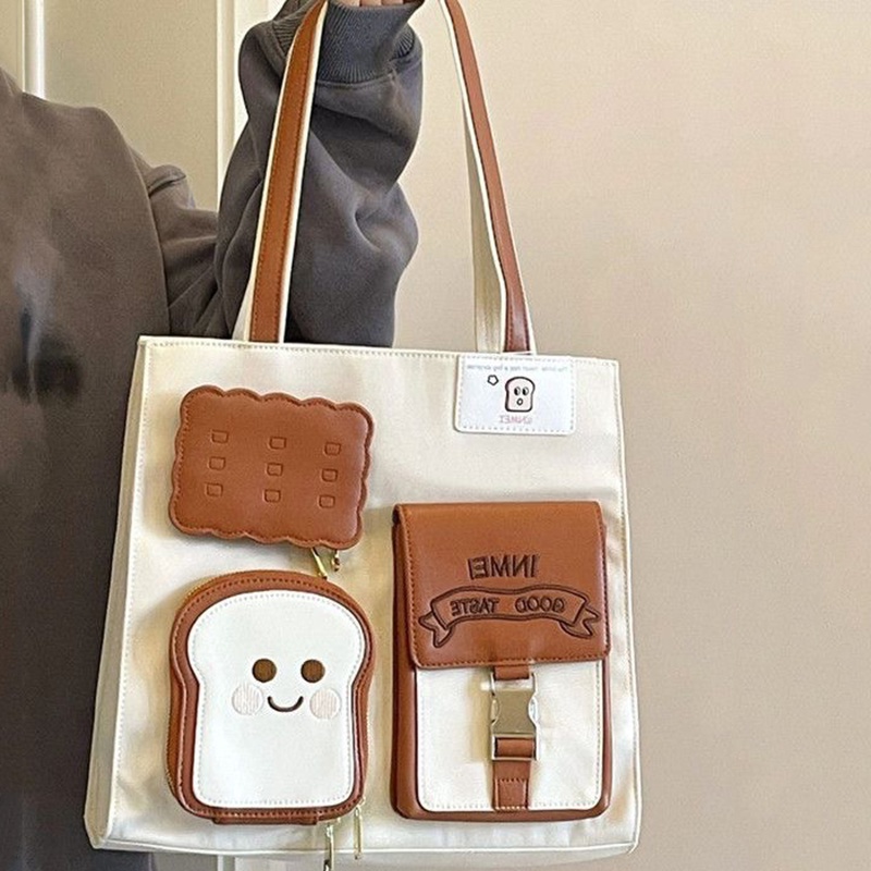 Túi tote Đeo Vai Sức Chứa Lớn Ngọt Ngào Cho Nữ