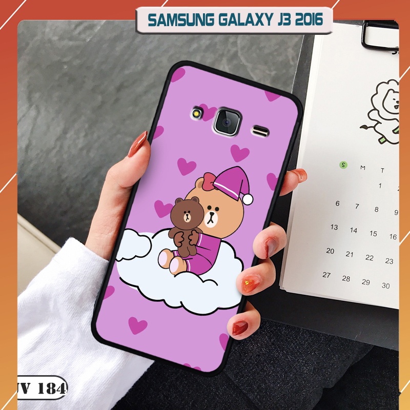 Ốp lưng nhám cho Samsung J3 2016/J3 Pro