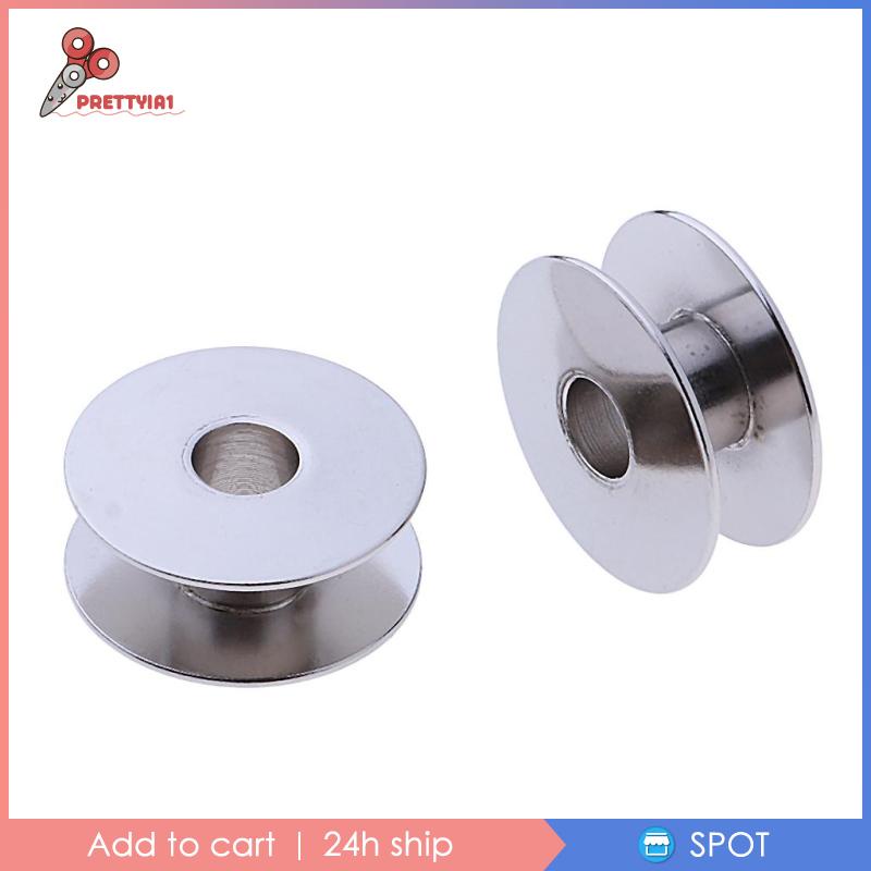 Set 20 Cuộn Chỉ Kim Loại 20x10mm Cho Máy May Công Nghiệp Prettyia1