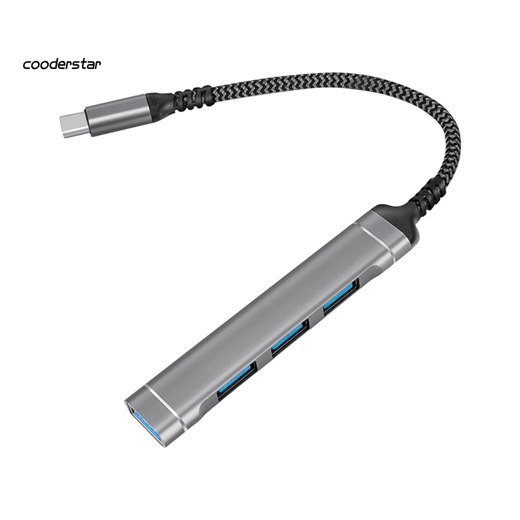 Bộ Chia Cổng USB Type-C Dài 10cm Tiện Dụng Cho Máy Tính