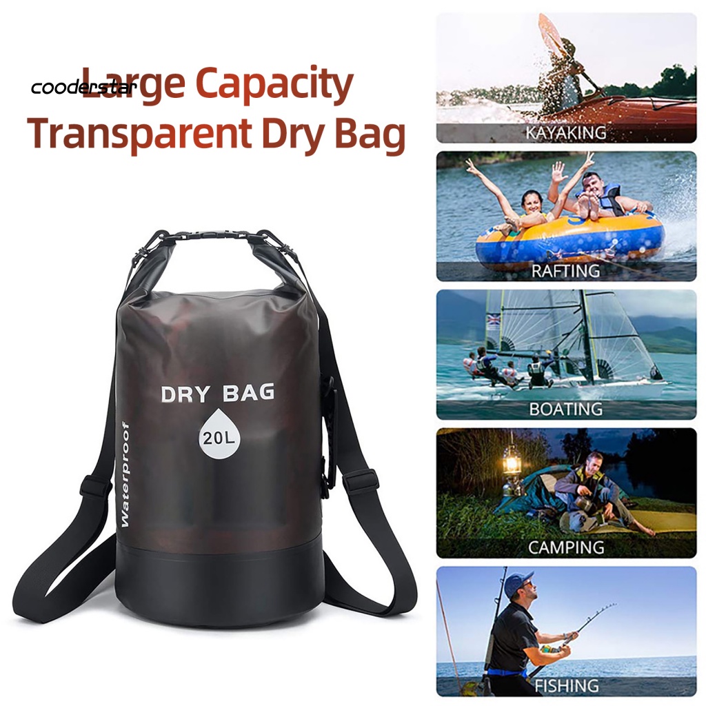 Túi Đựng Đồ Bơi Bằng PVC Chống Nước Sức Chứa Lớn Trọng Lượng Nhẹ