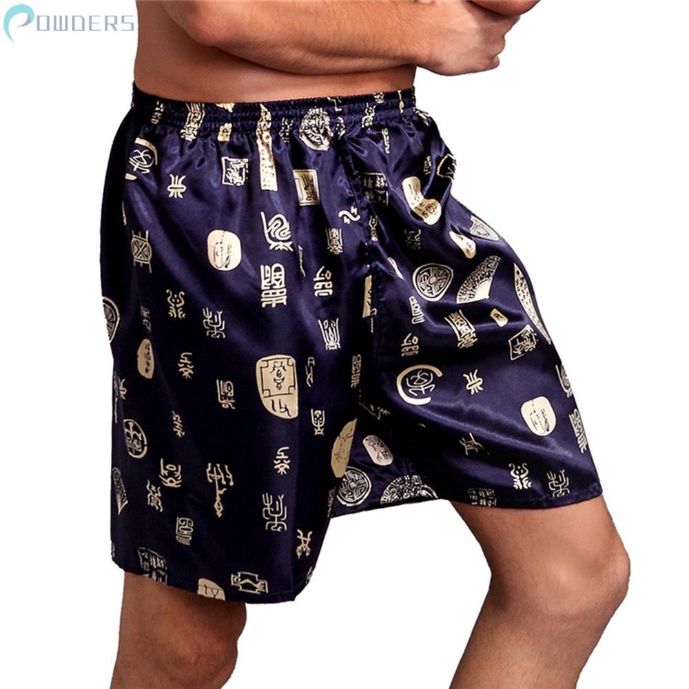 Bộ Đồ Ngủ Vải Lụa Satin Phong Cách Châu Âu Cho Nam