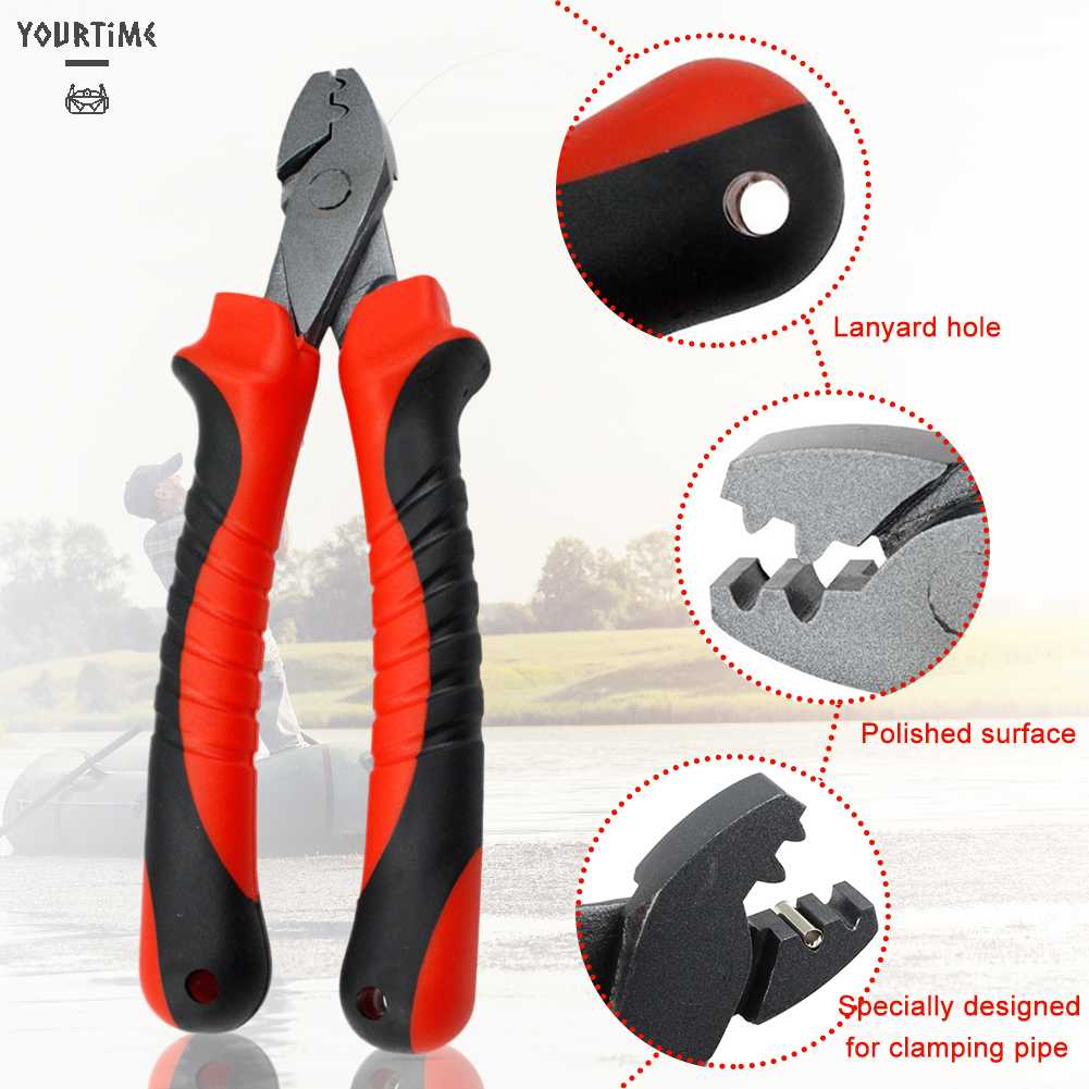 Kìm Cắt Dây Câu Cá 15.5cm Chất Lượng Cao