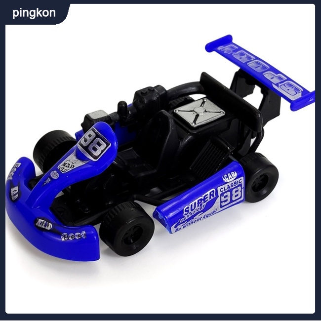 Mô Hình Xe Đua Đồ Chơi Nhiều Màu Sắc Họa Tiết Hoạt Hình Cho Bé