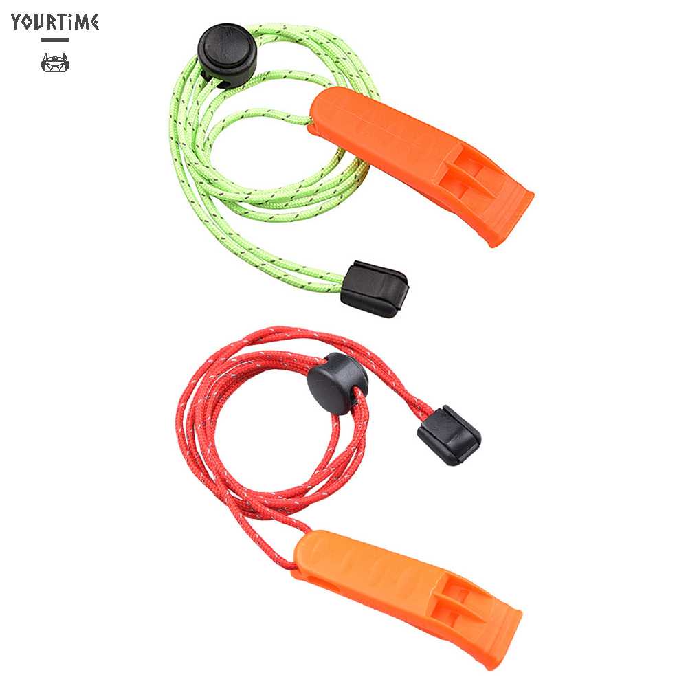 Còi Thổi Đi Cắm Trại Kèm Dây Thừng