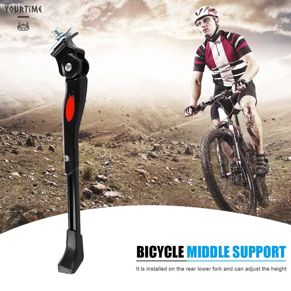 Chân Chống Xe Đạp Địa Hình MTB Màu Đen Có Thể Điều Chỉnh